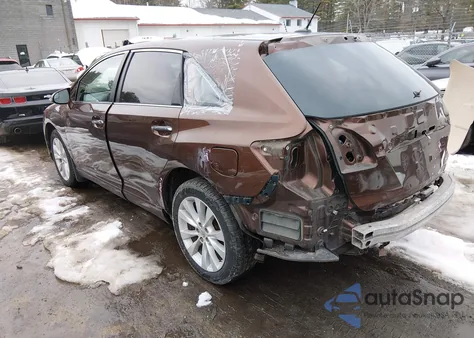 2013 Toyota Venza Xle z USA, uszkodzony, nr VIN 4T3BA3BB4DU044042